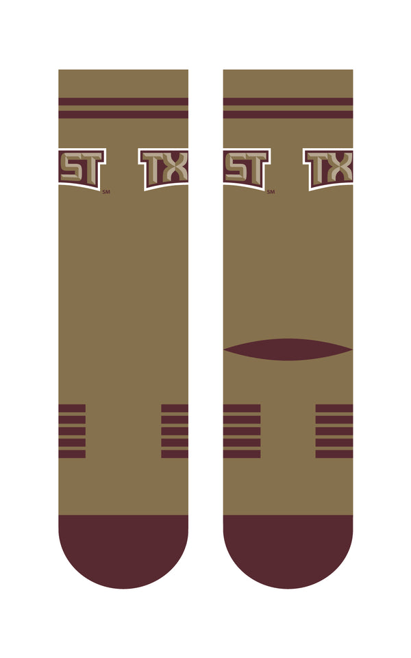 Texas State University | Premier Knit Crew | NCAA 2 Pack | N02768856ML