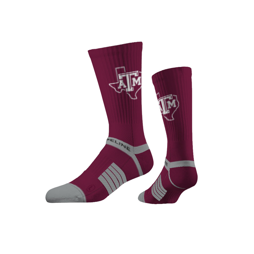 Texas A&M University | Premium Knit Crew | Primary Logo School Color | N02454398ML