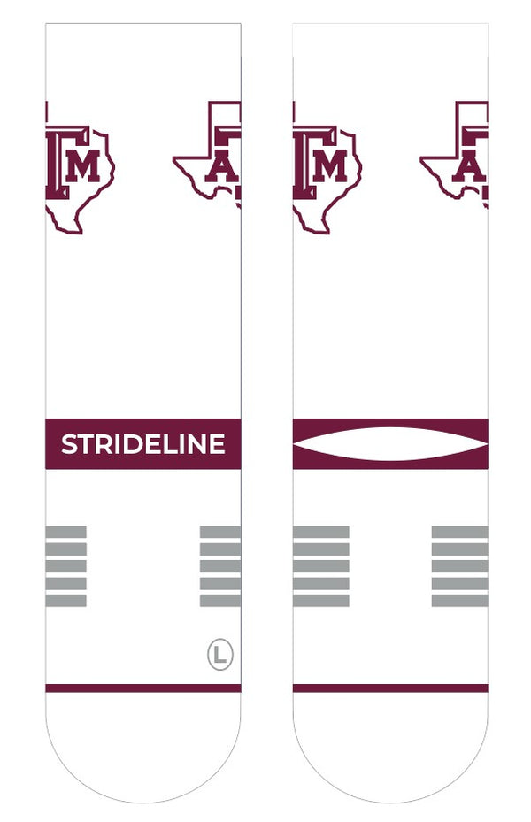 Texas A&M University | Premium Knit Crew | Primary Logo White | N02421379ML
