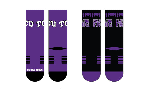 Texas Christian University | Premier Knit Crew | NCAA 2 Pack | N02514403ML