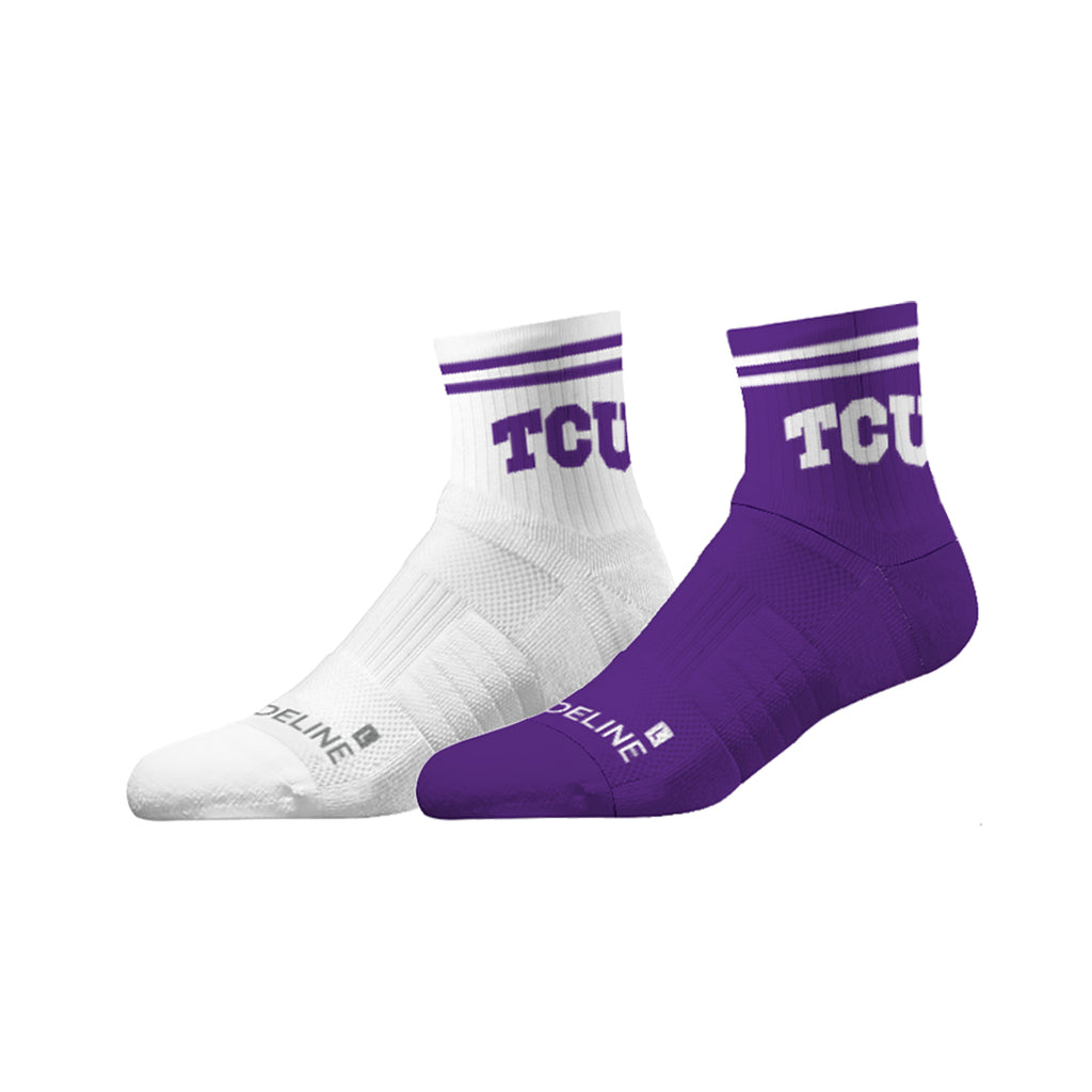 Texas Christian University | Half Calf Knit | NCAA 2 Pack | N02625882ML
