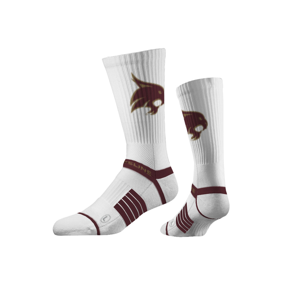 Texas State University | Premium Knit Crew | Primary Logo White | N02421559ML