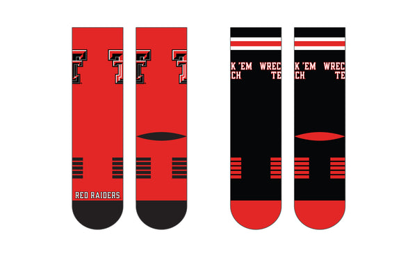 Texas Tech University | Premier Knit Crew | NCAA 2 Pack | N02514411ML