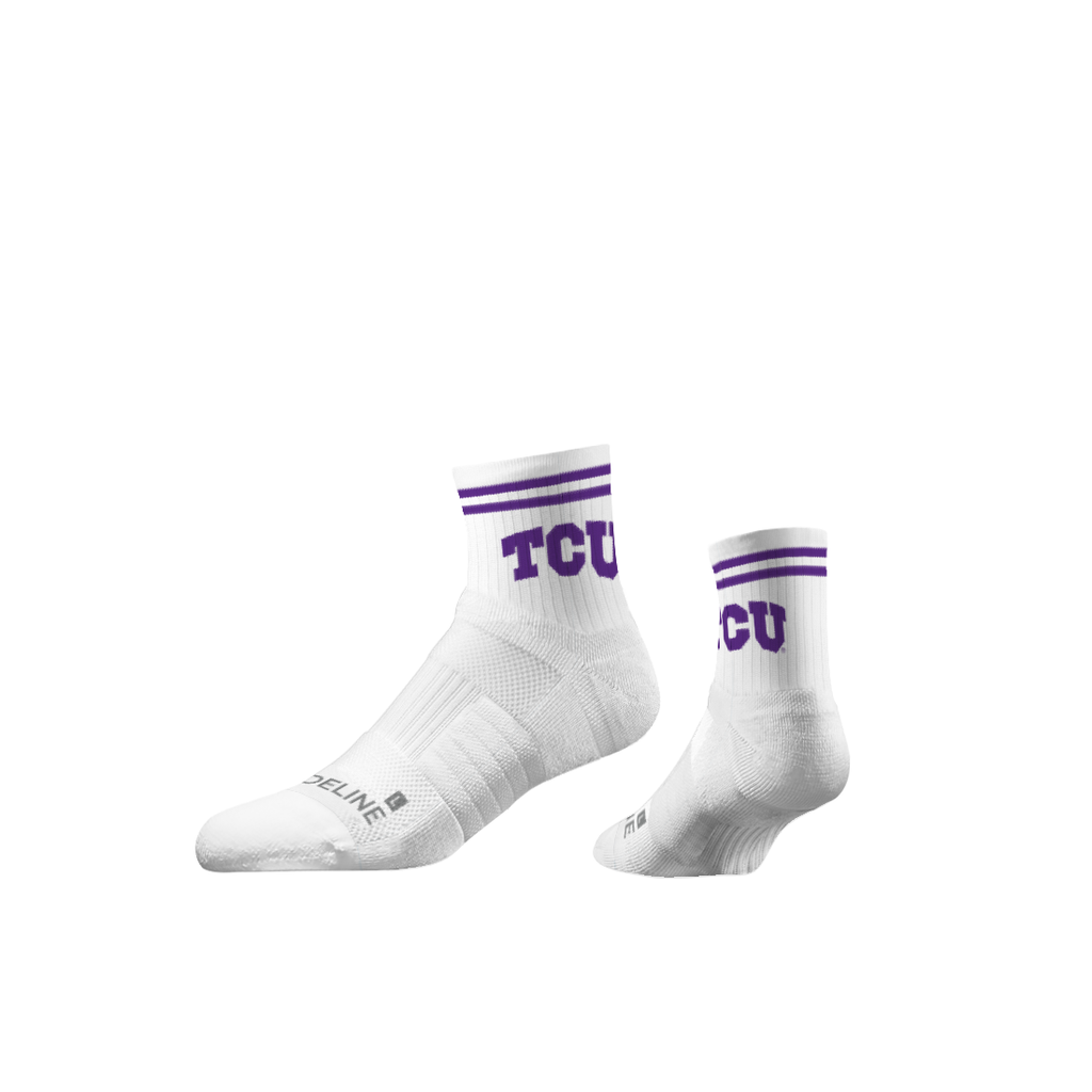 Texas Christian University | Half Calf Knit | Primary Logo White | N02637222ML
