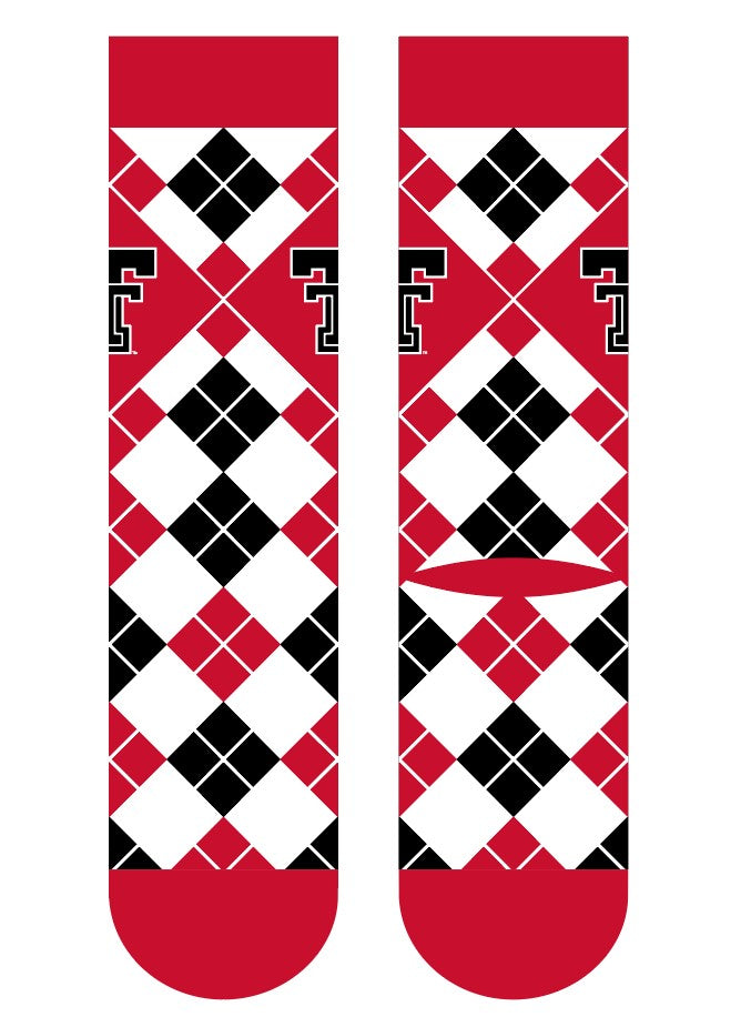 Texas Tech University | Business Knit Crew | Argyle | N02416843ML ...