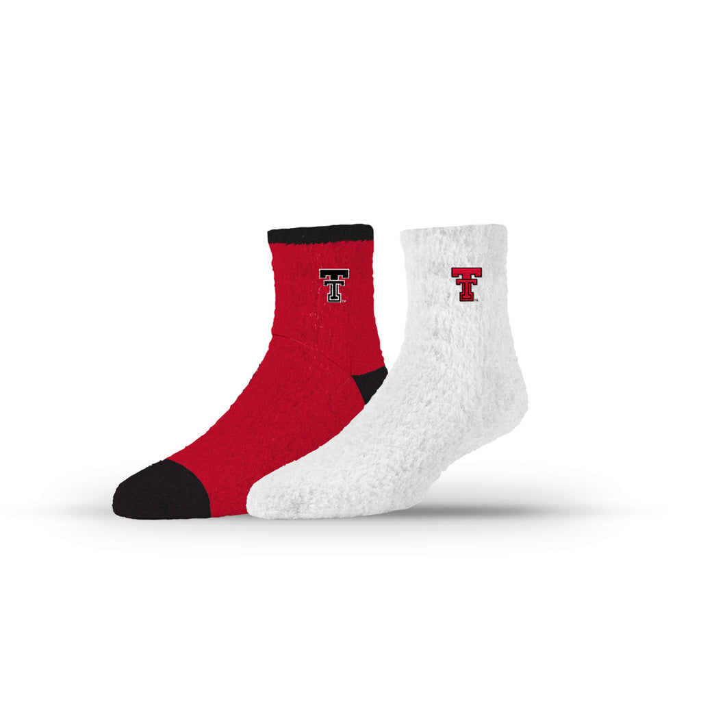 Texas Tech University | Fuzzy Half Calf Embroidered | NCAA 2 Pack | N02803695ML
