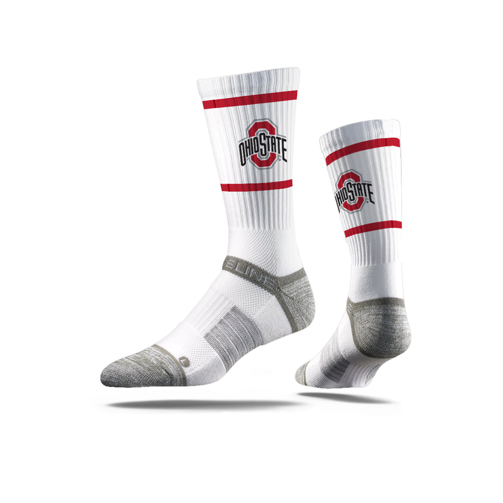 The Ohio State University | Premium Crew | Primary Logo White | N02594375ML