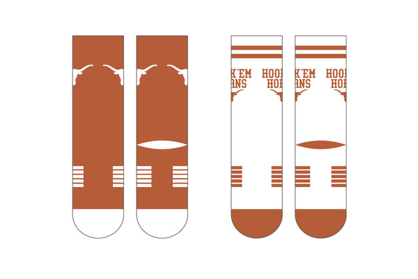 The University of Texas at Austin | Premier Knit Crew | NCAA 2 Pack | N02514126ML