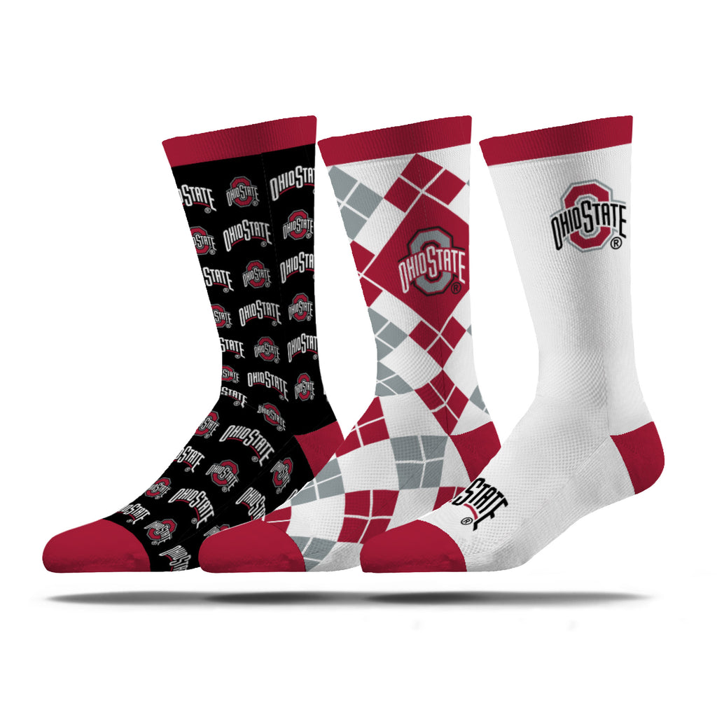The Ohio State University | Business Knit Crew | NCAA 3 Pack | N02361357ML