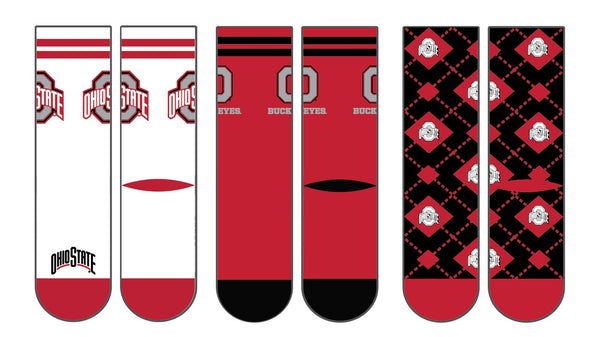 The Ohio State University | Economy Knit Crew | NCAA 3 Pack | N02272107ML