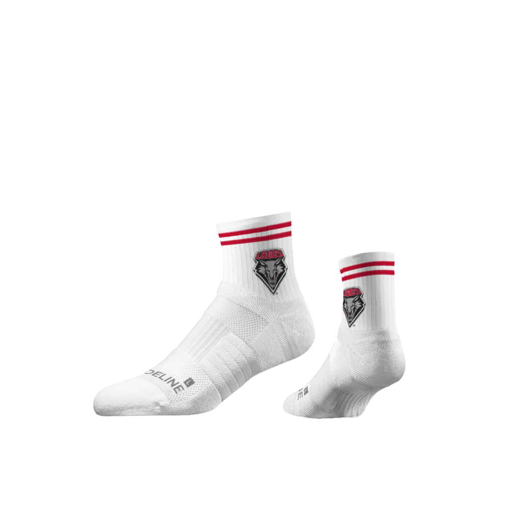 The University of New Mexico | Half Calf Knit | Primary Logo White | N02638930ML