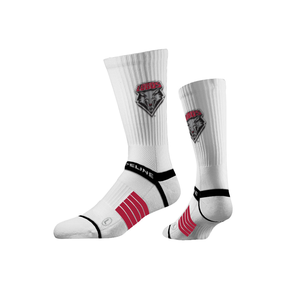 The University of New Mexico | Premium Knit Crew | Primary Logo White | N02421311ML