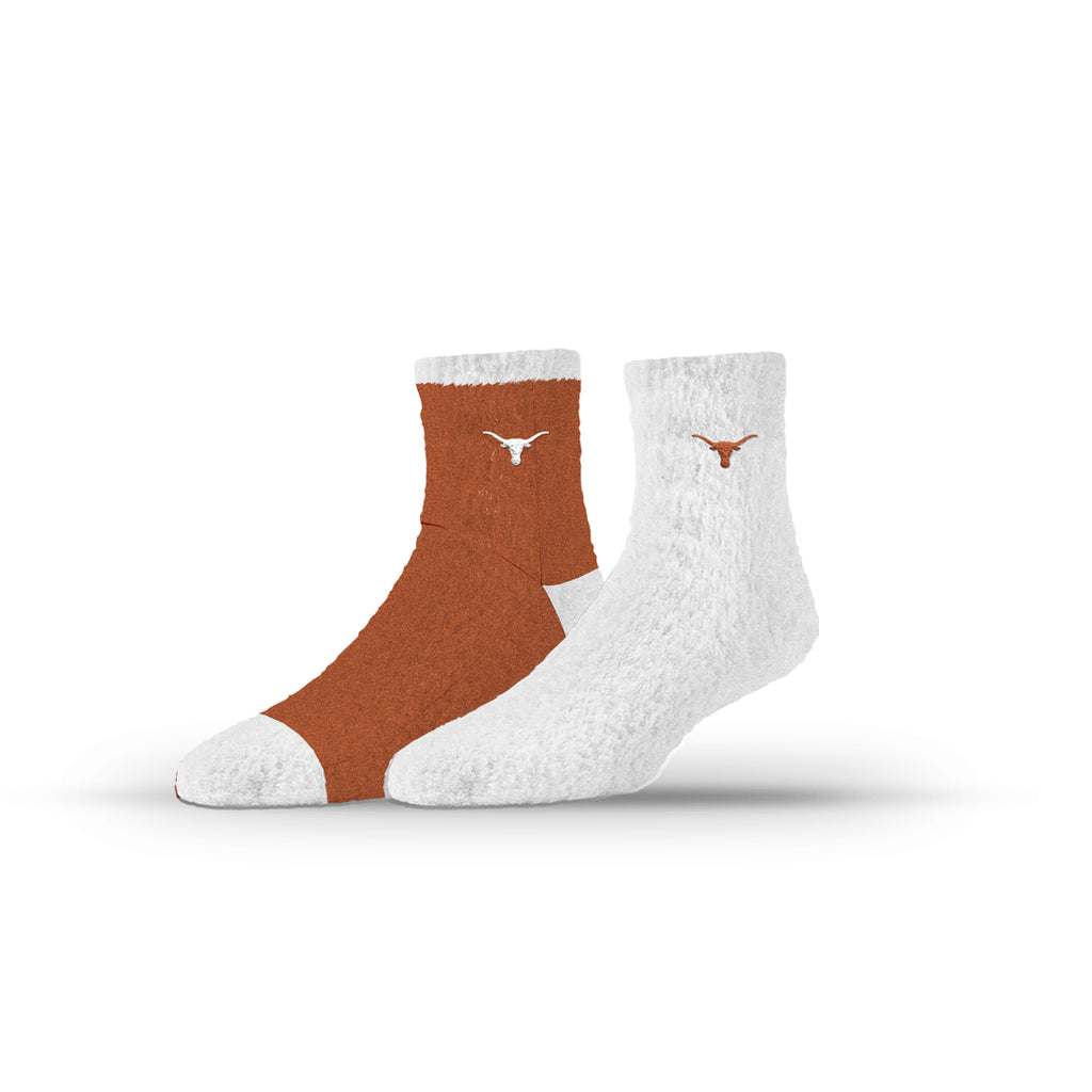 The University of Texas at Austin | Fuzzy Half Calf Embroidered | NCAA 2 Pack | N02796023ML