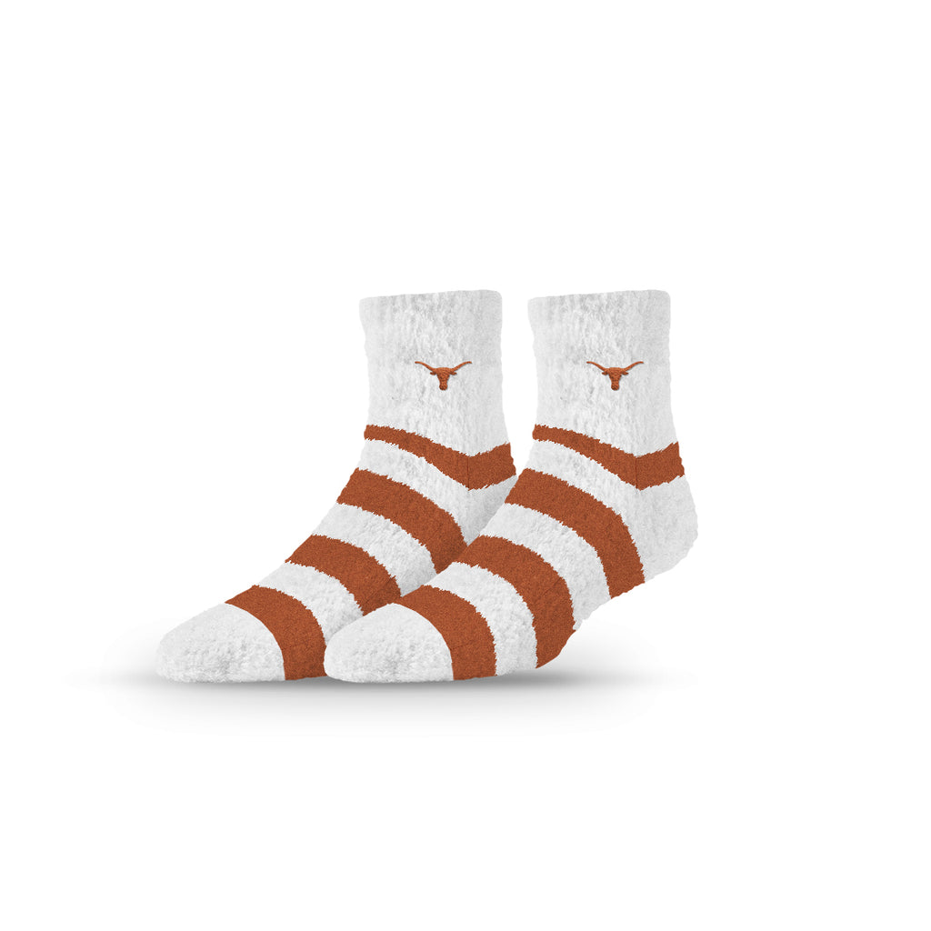 The University of Texas at Austin | Fuzzy Half Calf Embroidered | Stripe | N02795970ML