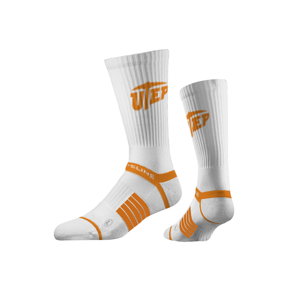 The University of Texas at El Paso | Premium Knit Crew | Primary Logo White | N02213354ML