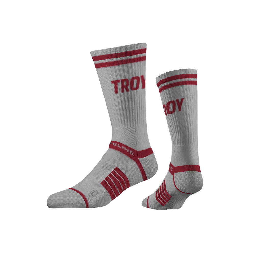 Troy University | Premium Knit Crew | Fan Logo | N02525316ML