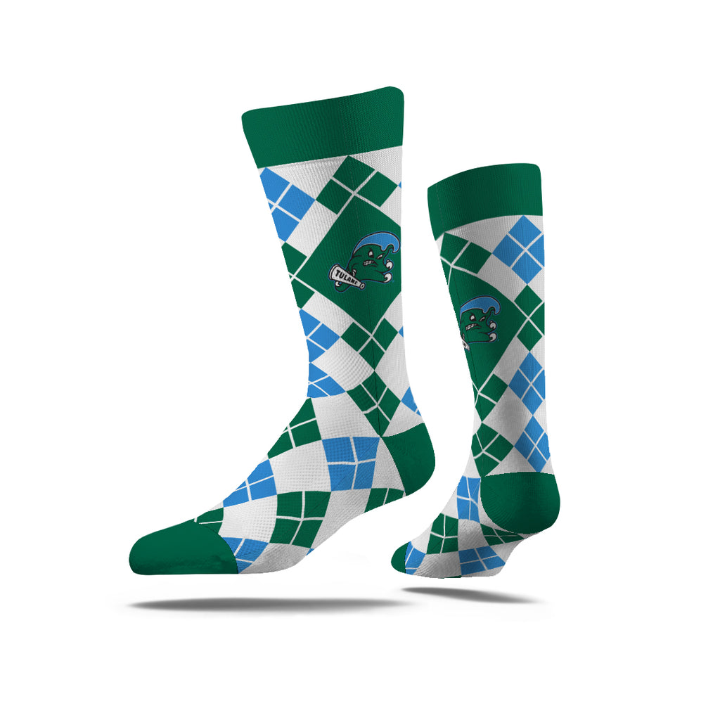 Tulane University | Business Knit Crew | Argyle | N02673478ML