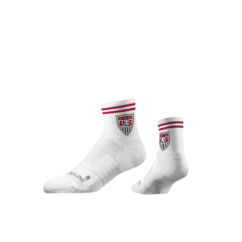 US Soccer | Half Calf Knit | Retro Stars Logo White | N02757186ML