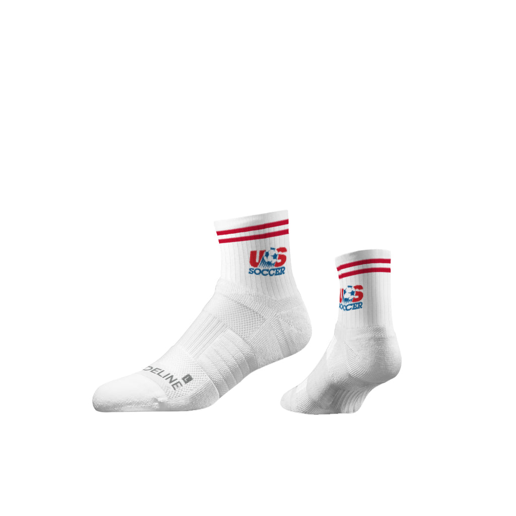 US Soccer | Half Calf Knit | Retro US Soccer White | N02757143ML