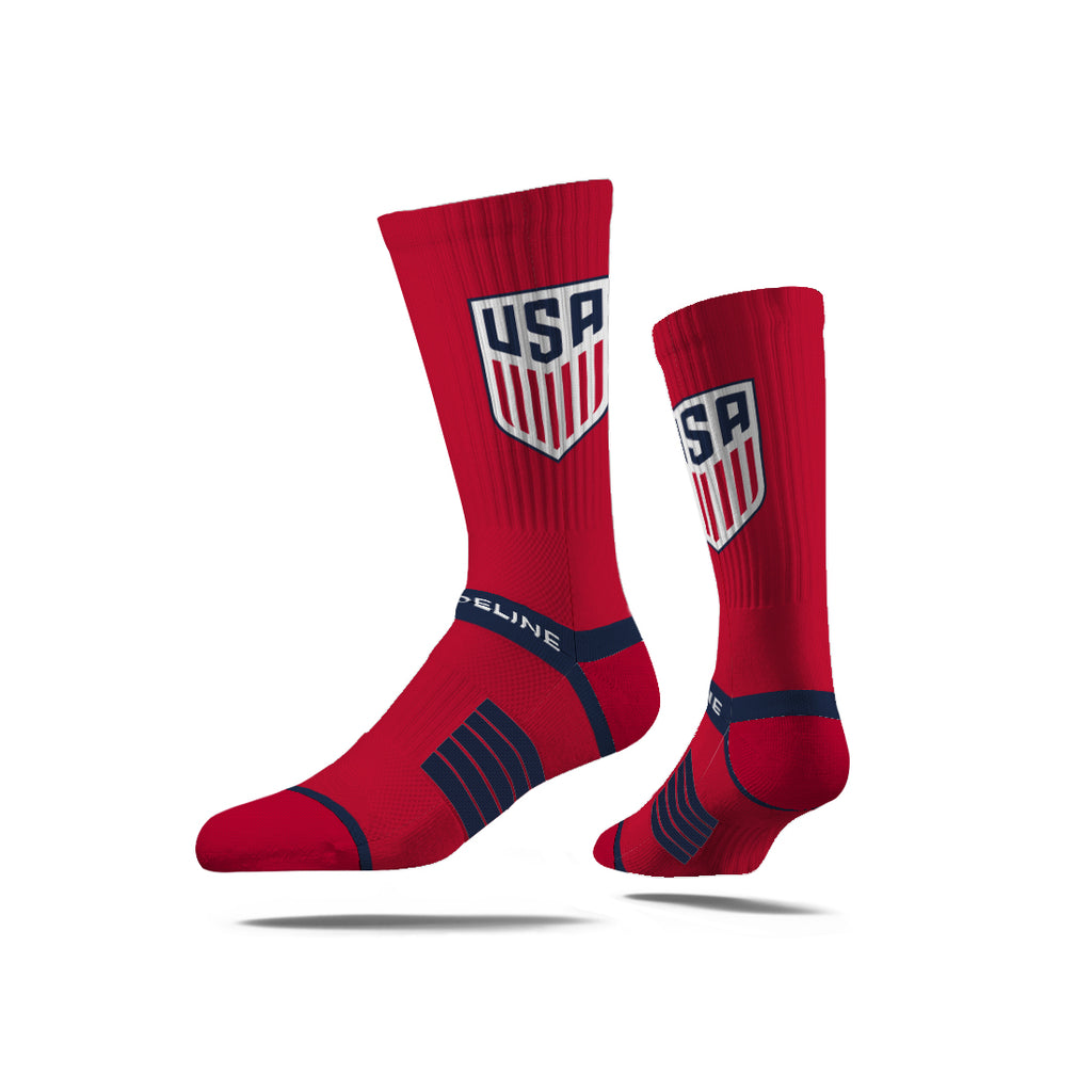 US Soccer | Premium Knit Crew | Primary Logo Team Color | N02723019ML