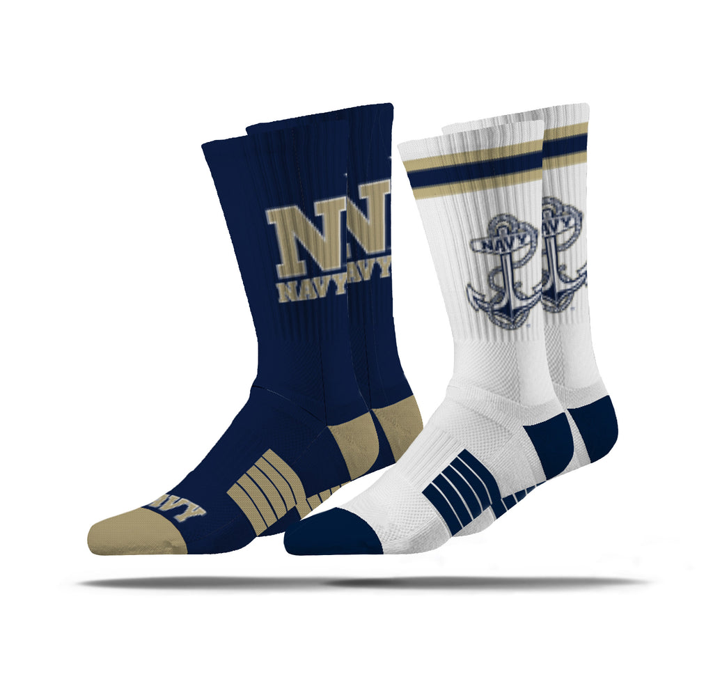 United States Naval Academy | Premier Knit Crew | NCAA 2 Pack | N02514343ML