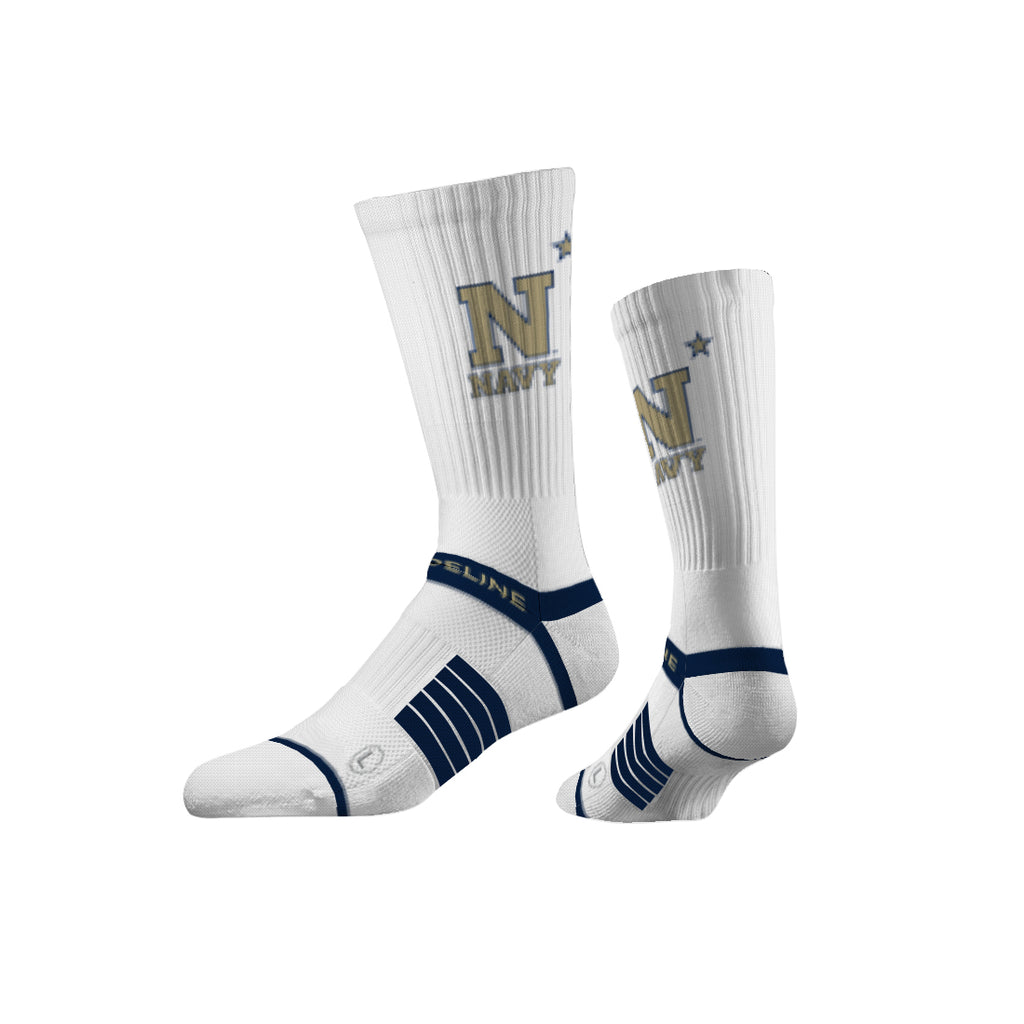 United States Naval Academy | Premium Knit Crew | Primary Logo White | N02533191ML