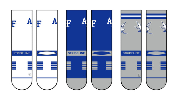 United States Air Force Academy | Premium Knit Crew 3 Pack | NCAA 3 Pack G2 | N02500206ML