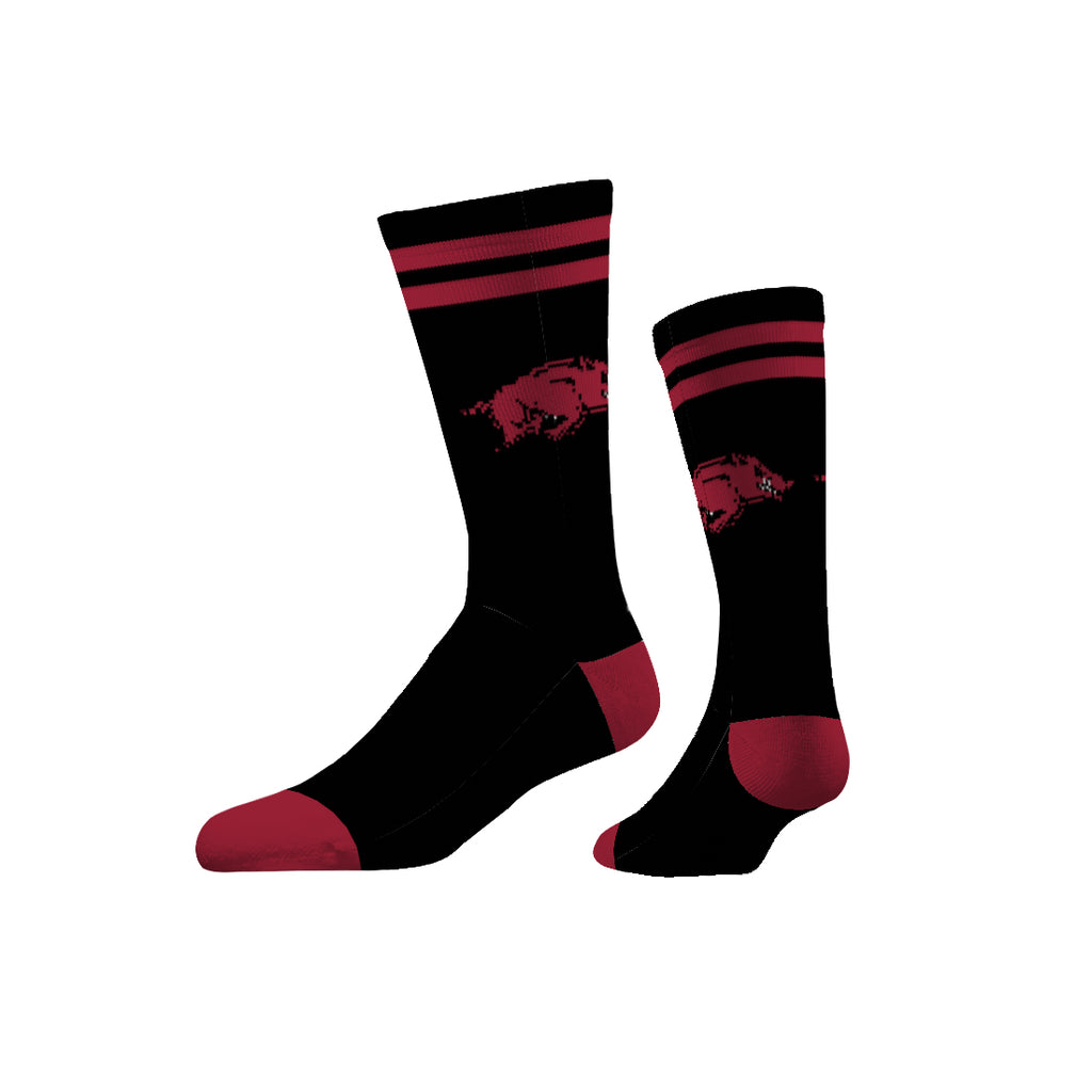 University of Arkansas | Economy Knit Crew | Primary Logo School Color | N02435022ML