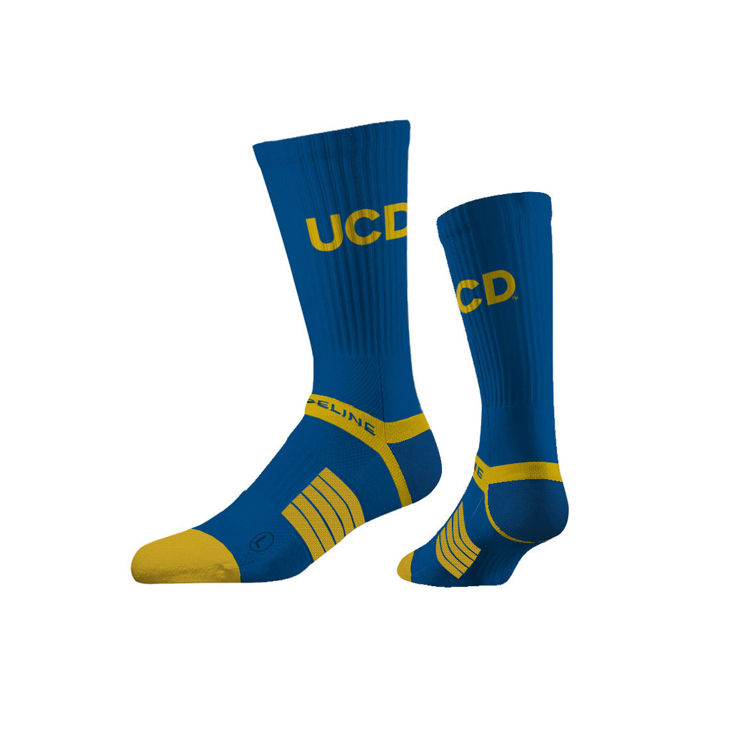 University of California, Davis | Premium Knit Crew | Primary Logo School Color | N02577167ML