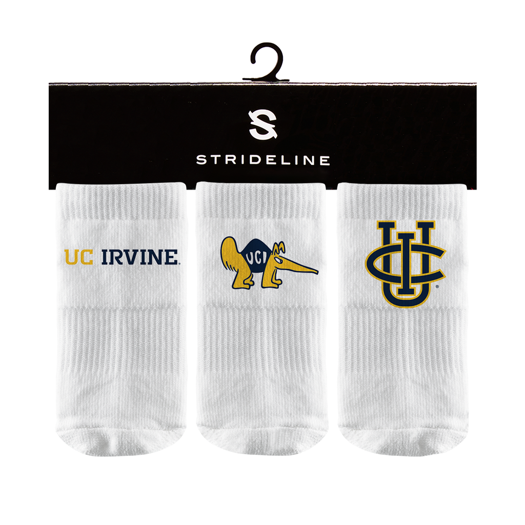 University of California, Irvine | Baby Socks 3 Pack | Primary Logo | N01571246B01