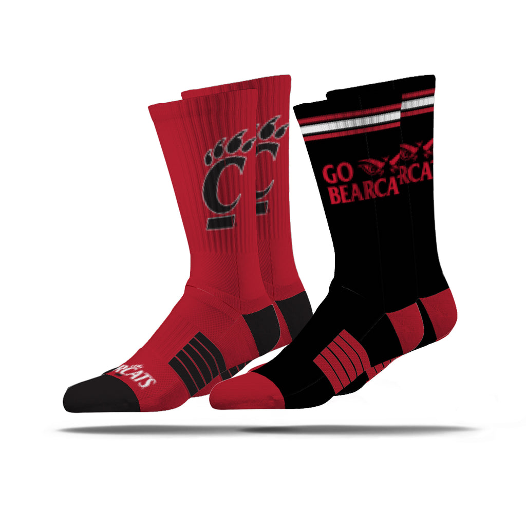 University of Cincinnati | Premier Knit Crew | NCAA 2 Pack | N02514493ML