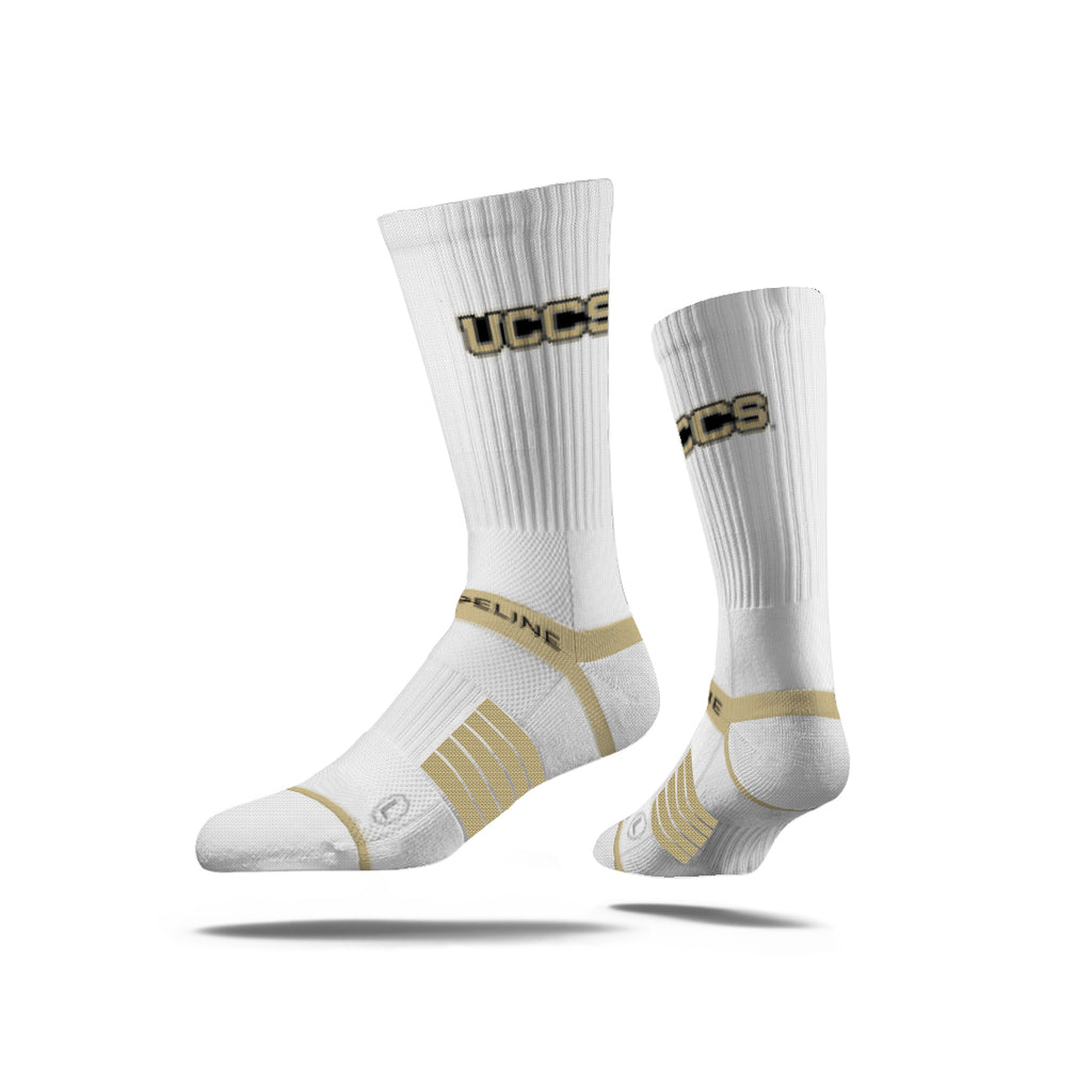 University of Colorado, Colorado Springs | Premium Knit Crew | Primary Logo White | N02581456ML