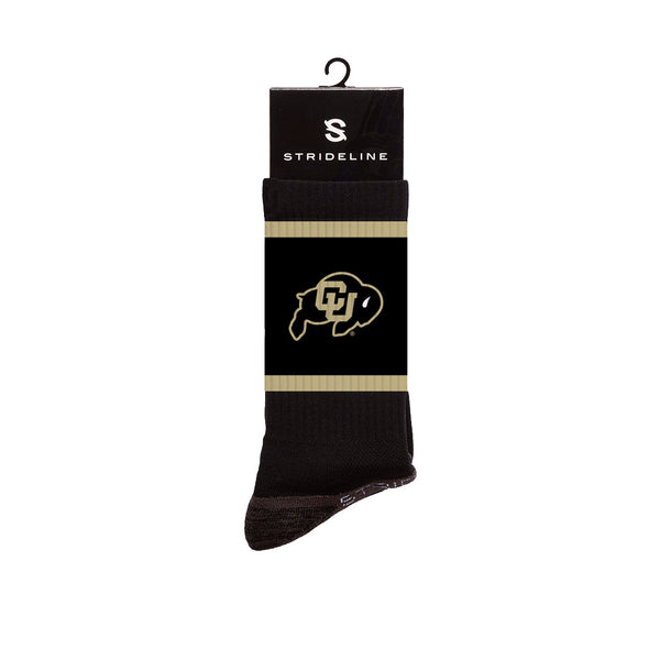 University of Colorado | Premium Crew | Primary Logo School Color | Black | N02599072ML