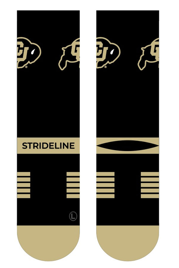 University of Colorado | Premium Knit Crew | Primary Logo School Color | Black | N02596816ML