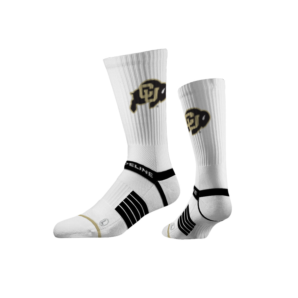 University of Colorado | Premium Knit Crew | Primary Logo White | N02195282ML