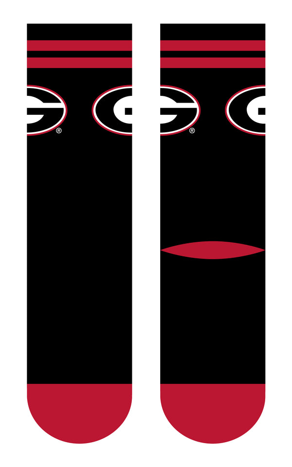 University of Georgia | Economy Knit Crew | Primary Logo School Color | N01717600ML