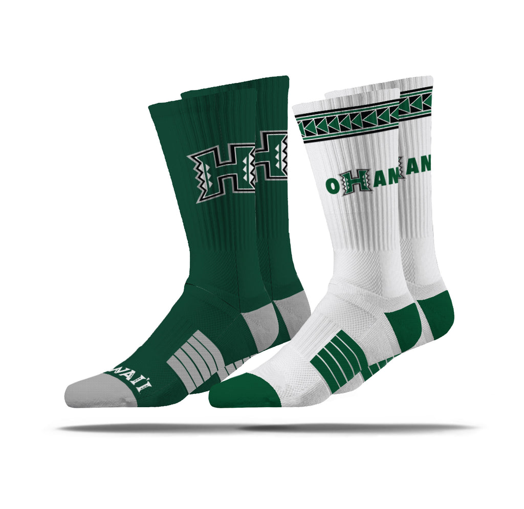 University of Hawaii | Premier Knit Crew | NCAA 2 Pack | N02514549ML