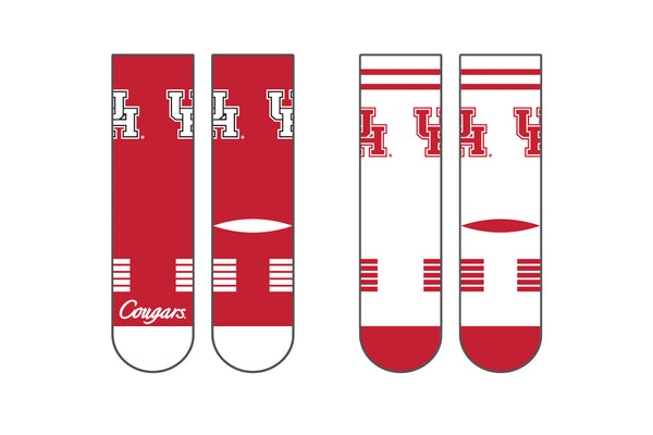 University of Houston | Premier Knit Crew | NCAA 2 Pack | N02514553ML