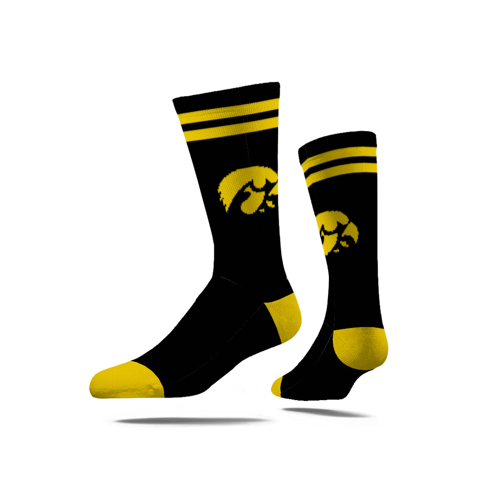 University of Iowa | Economy Knit Crew | Primary Logo School Color | N02369825ML