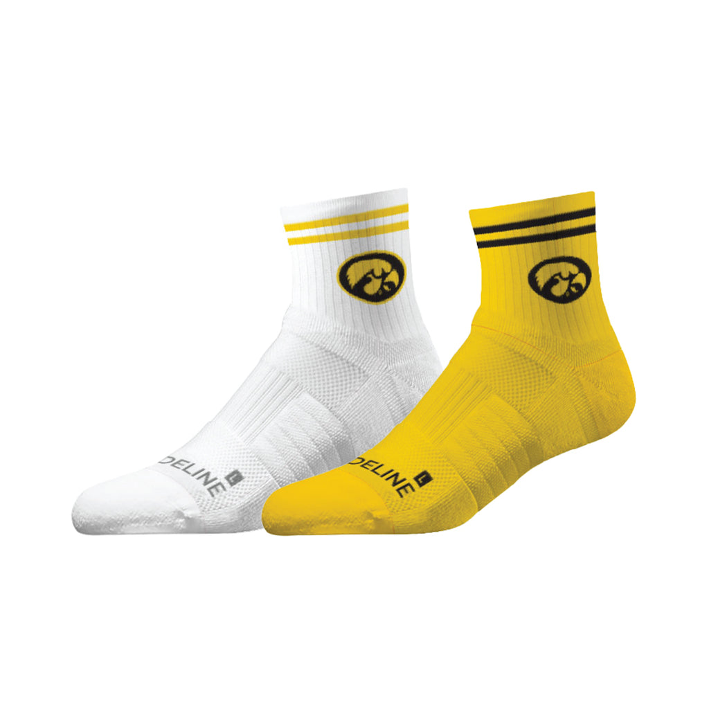 University of Iowa | Half Calf Knit | NCAA 2 Pack | N02626004ML