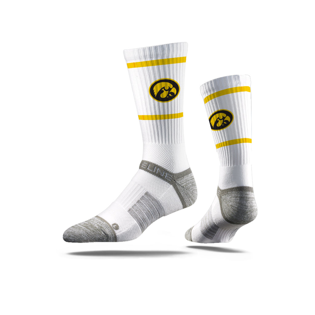 University of Iowa | Premium Crew | Primary Logo White | N02594365ML