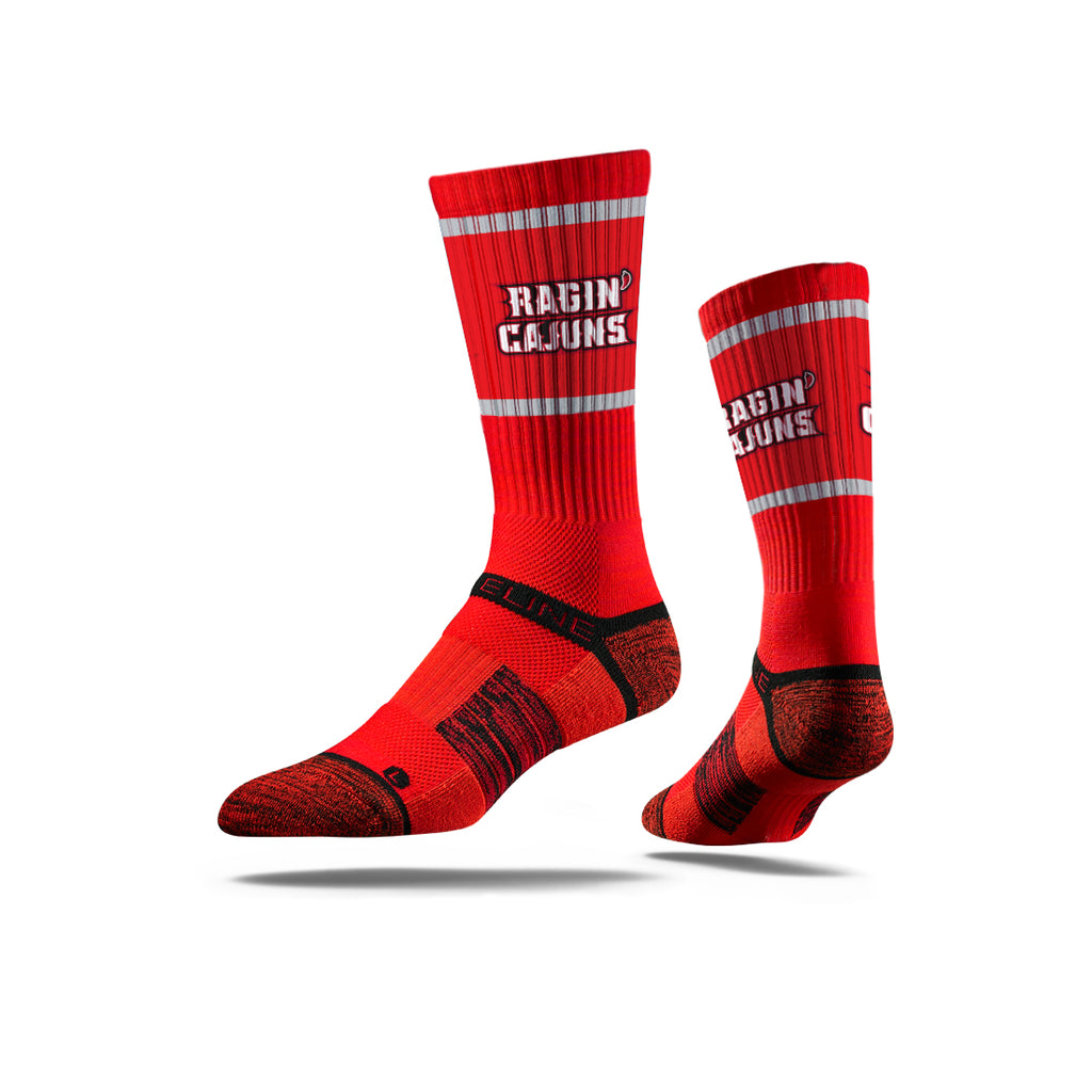 University of Louisiana at Lafayette | Premium Crew | Primary Logo School Color | N02337176ML