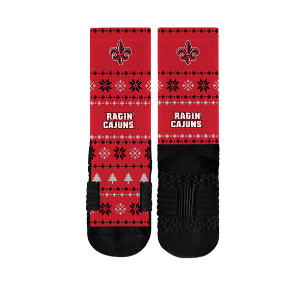 University of Louisiana at Lafayette | Premium Full Sub | Holiday Sweater | N02335810ML