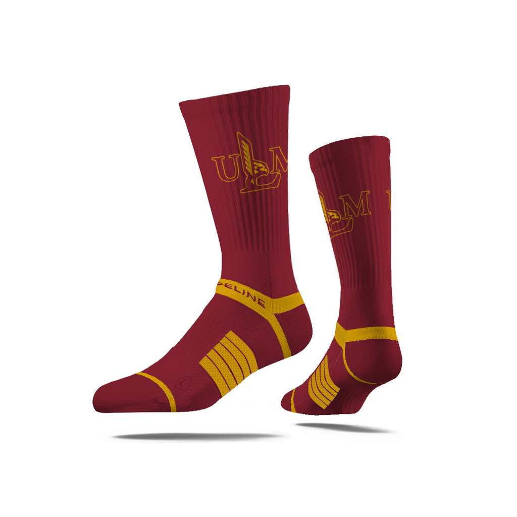 University of Louisiana at Monroe | Premium Knit Crew | Primary Logo School Color | N02583066ML
