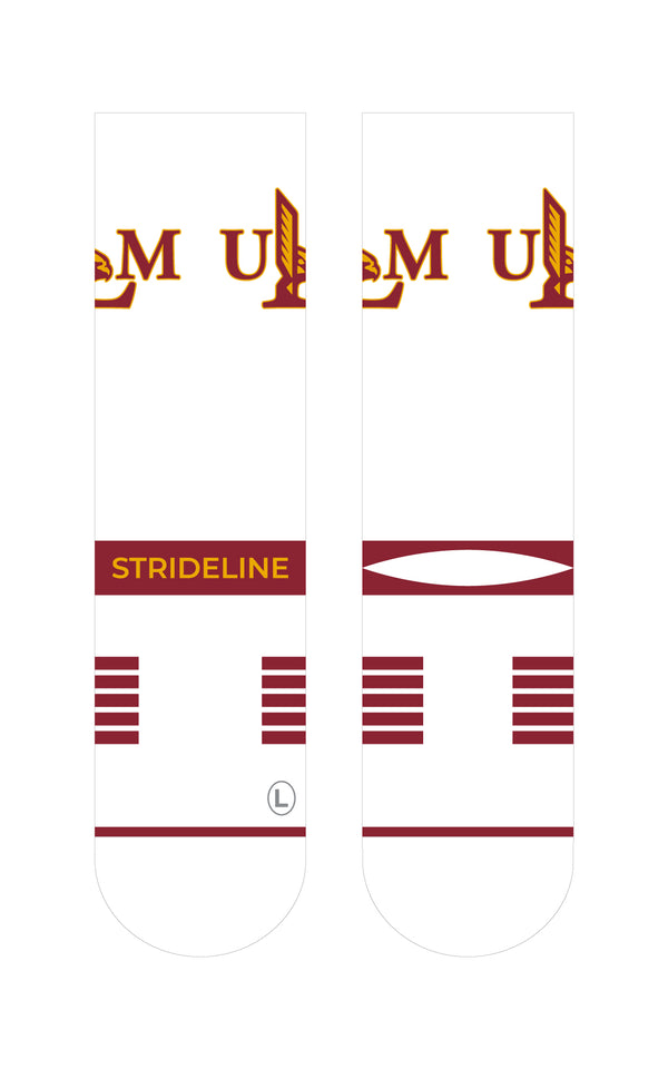 University of Louisiana at Monroe | Premium Knit Crew | Primary Logo White | N02583062ML