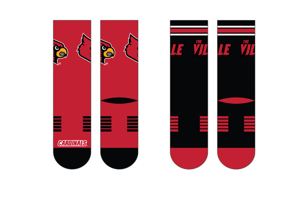 University of Louisville | Premier Knit Crew | NCAA 2 Pack | N02514162ML
