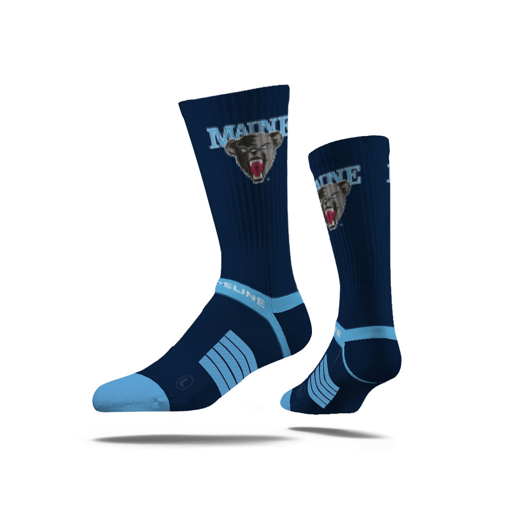 University of Maine | Premium Knit Crew | Primary Logo School Color | N02582541ML