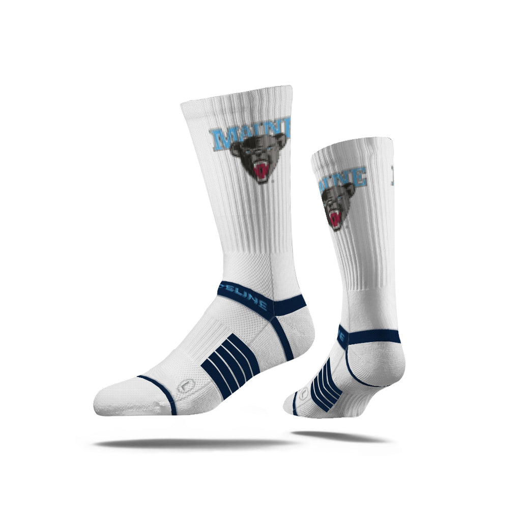 University of Maine | Premium Knit Crew | Primary Logo White | N02582533ML