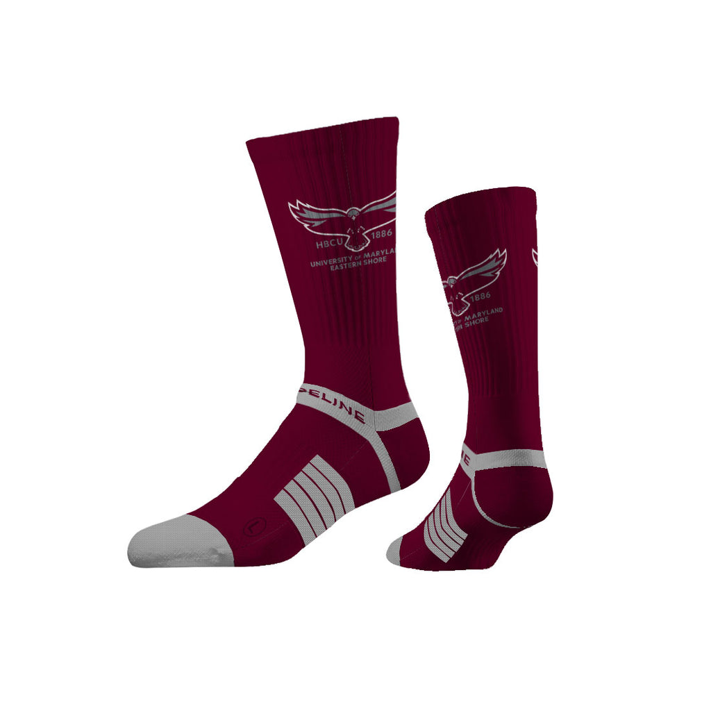 University of Maryland Eastern Shore | Premium Knit Crew | Primary Logo School Color | N02583042ML
