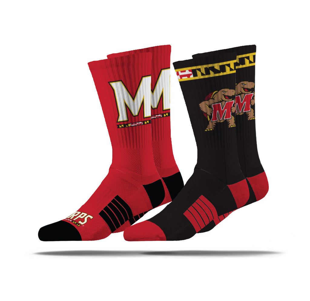 University of Maryland | Premier Knit Crew | NCAA 2 Pack | N02514299ML